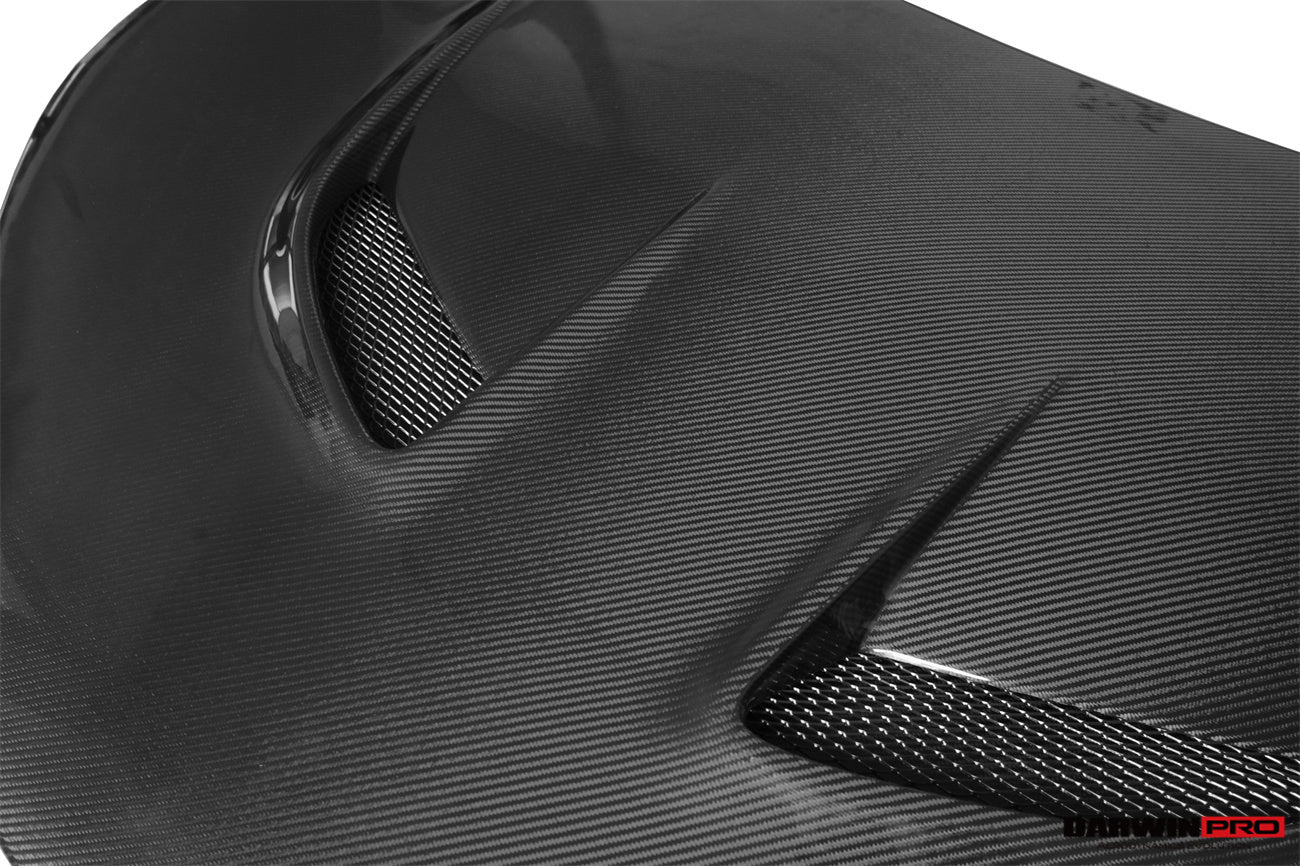 2010-2015 Ferrari 458 Coupe & Spyder BKSS Style Carbon Fiber Hood and Partial Carbon Fiber Front bumper