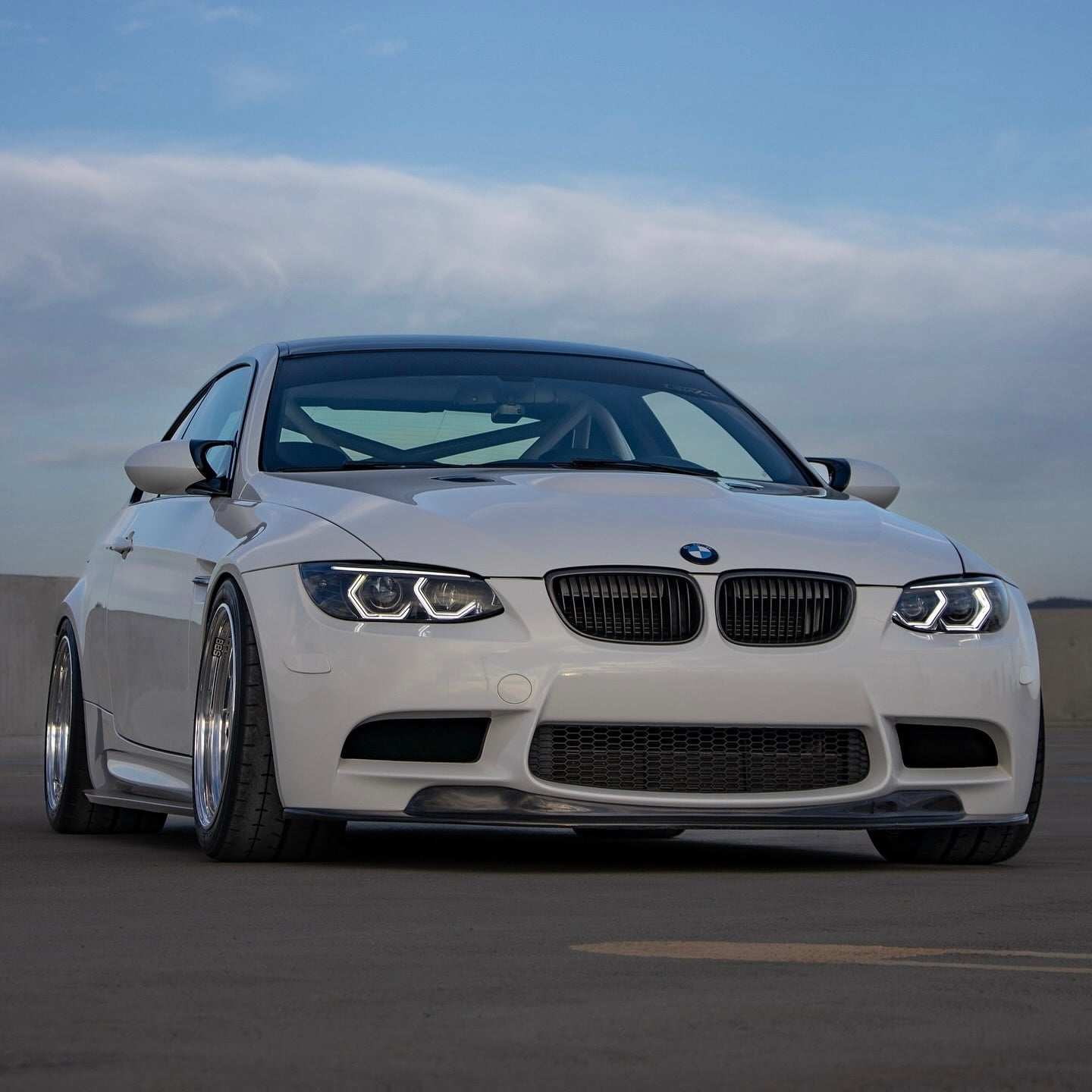 PRE-BUILT E9X M3 (E90, E92, E93) & 3 Series Coupe Convertible (E92, E93) CSL Yellow/White Vision Headlights