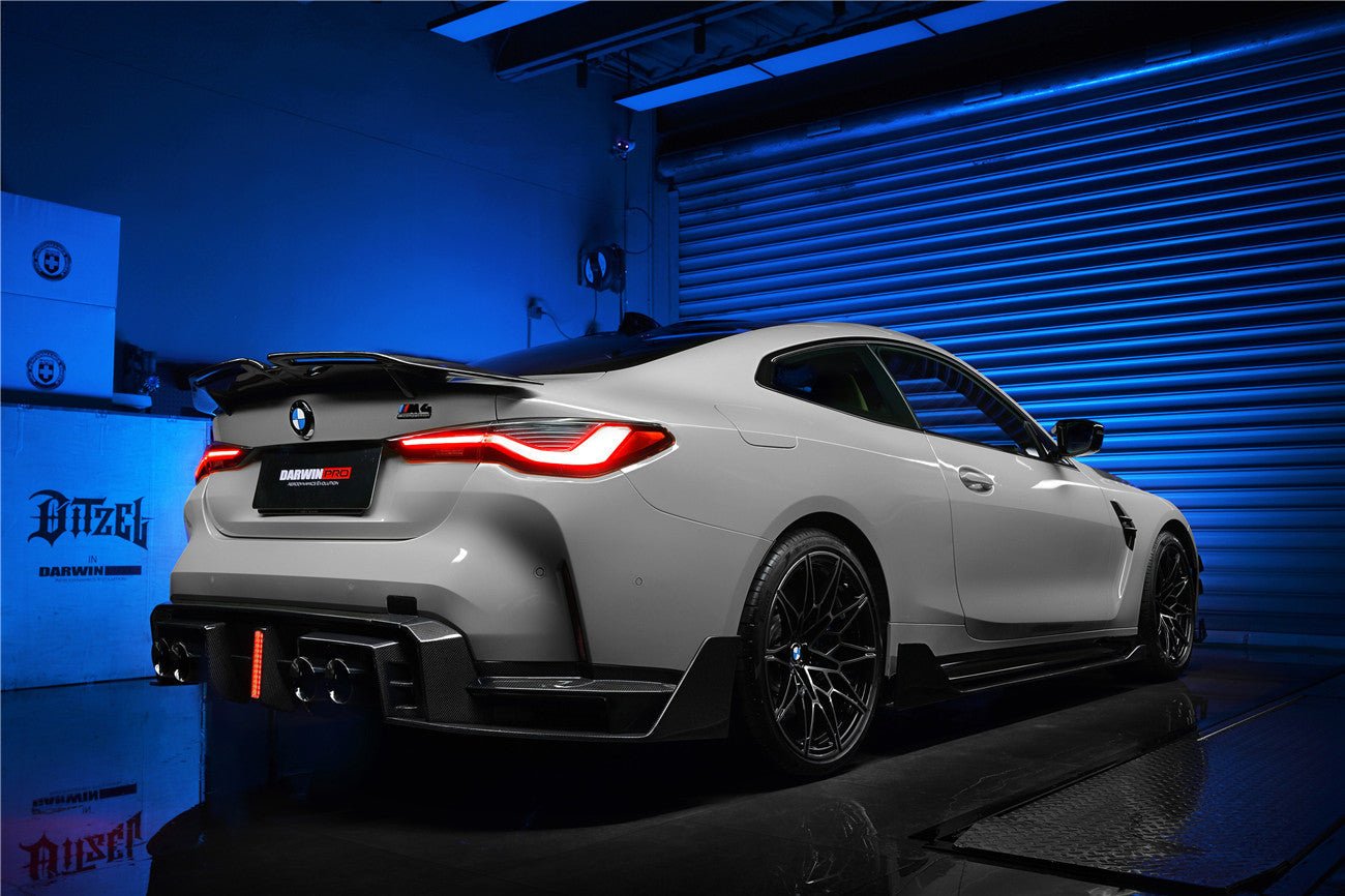 2021-2025 BMW M4 G82/4 Series G22 BKSS Style Carbon Fiber Trunk Spoiler