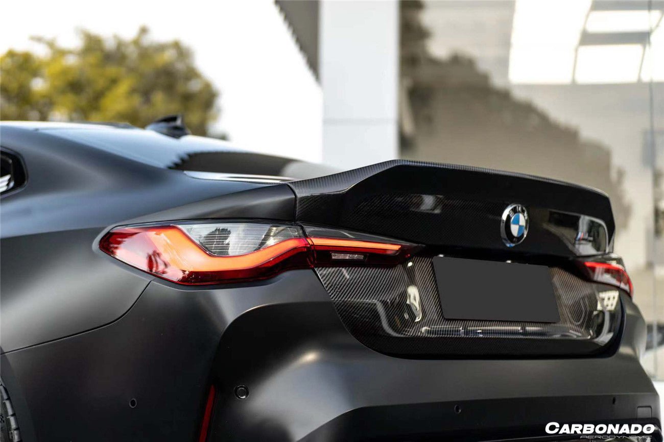 2021-UP BMW M4 G82 Coupe Only CS Style Dry Double Carbon Fiber Trunk