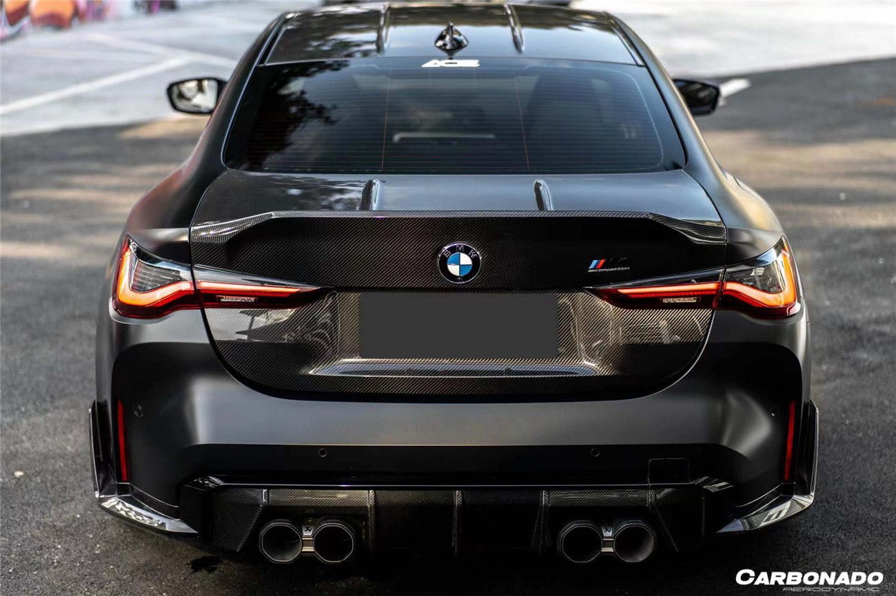 2021-UP BMW M4 G82 Coupe Only CS Style Dry Double Carbon Fiber Trunk