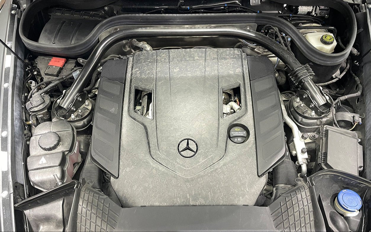 2019 - 2023 Mercedes Benz W464 G500/G550 G-Class G Wagon Dry Carbon Fiber Engine Cover