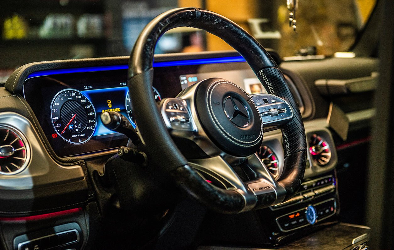 2019 - 2023 Mercedes Benz W464 G550 & G63AMG G-Class G Wagon Dry Carbon Fiber Repalcement Interiors