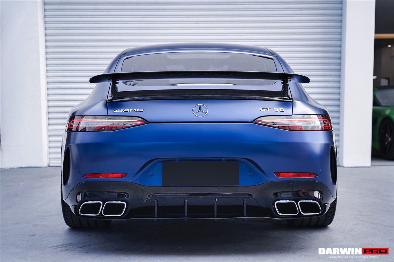 2019-2024 Mercedes Benz AMG GT63 S GT50 4Door Coupe X290 Carbon Fiber Trunk Spoiler