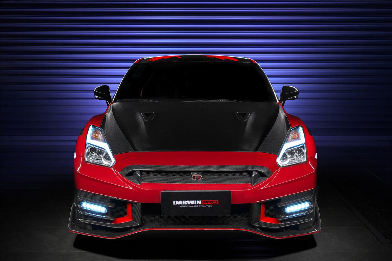 2008-2024 Nissan GTR (R35) 2024 NISMO Style Carbon Fiber Front Bumper