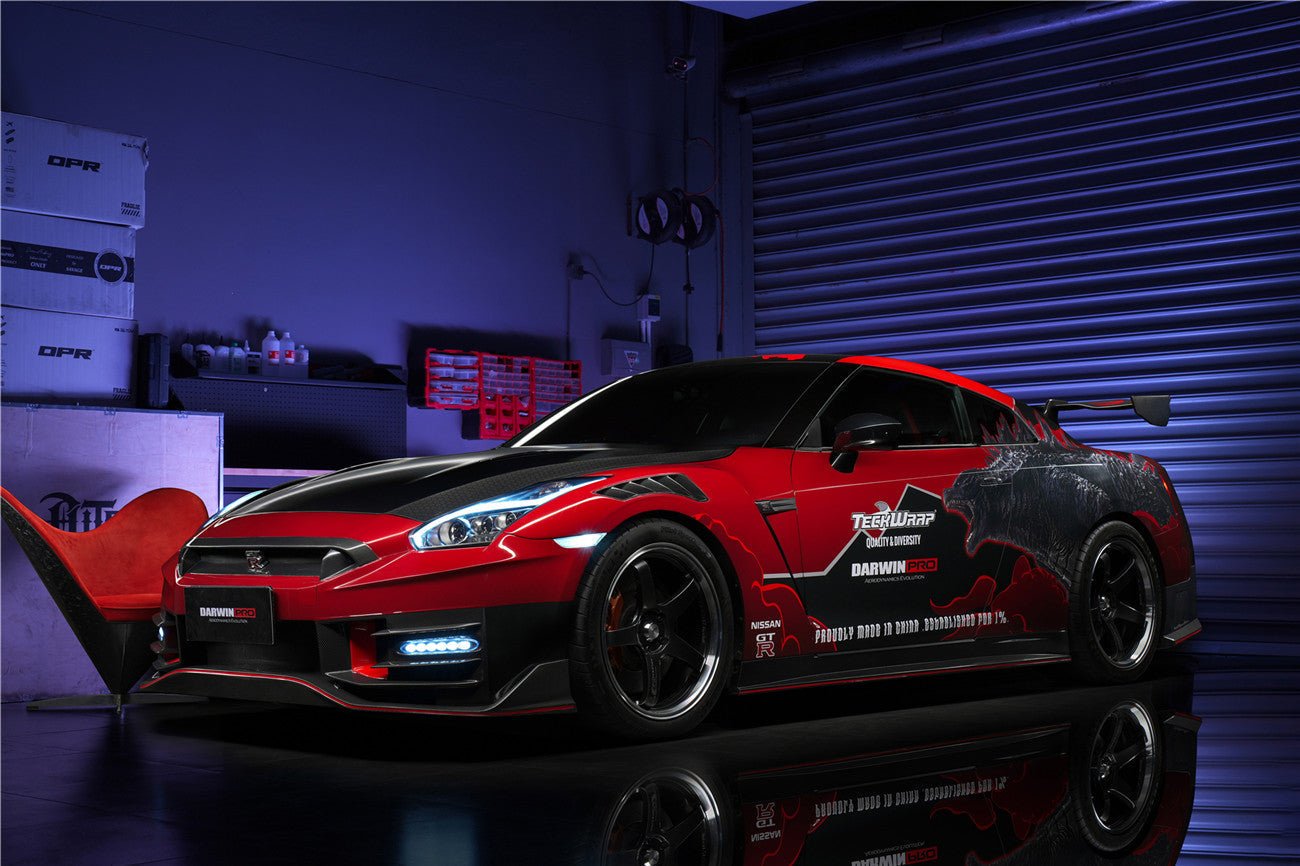 2008-2024 Nissan GTR (R35) 2024 NISMO Style Carbon Fiber Body Kit