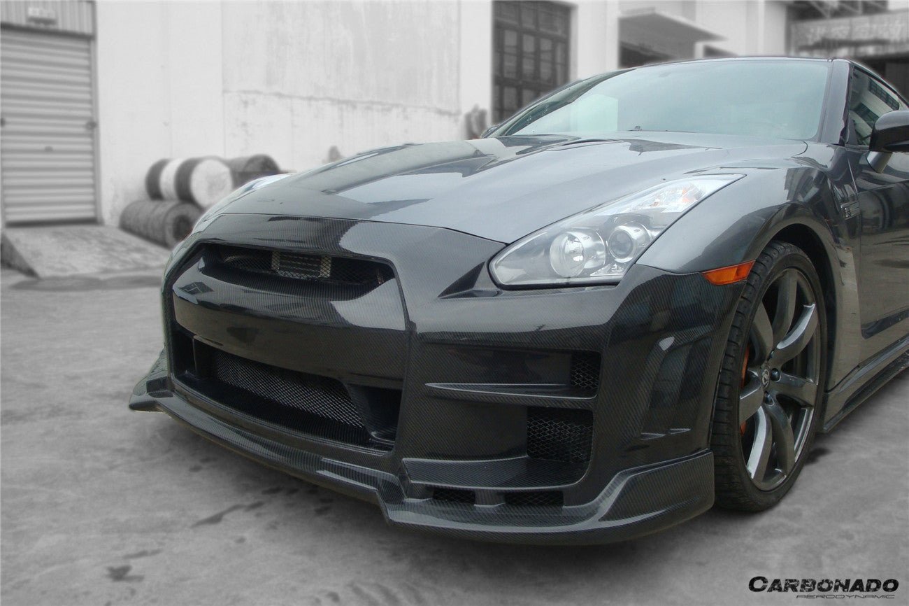 2008 - 2016 Nissan GTR R35 CBA/DBA BSE Style Front Bumper