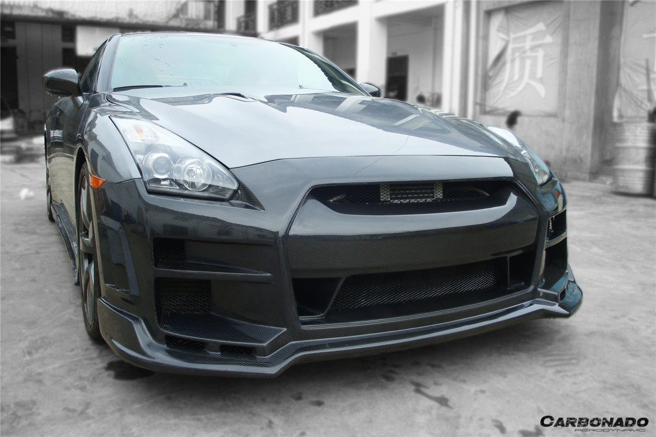 2008 - 2016 Nissan GTR R35 CBA/DBA BSE Style Front Bumper