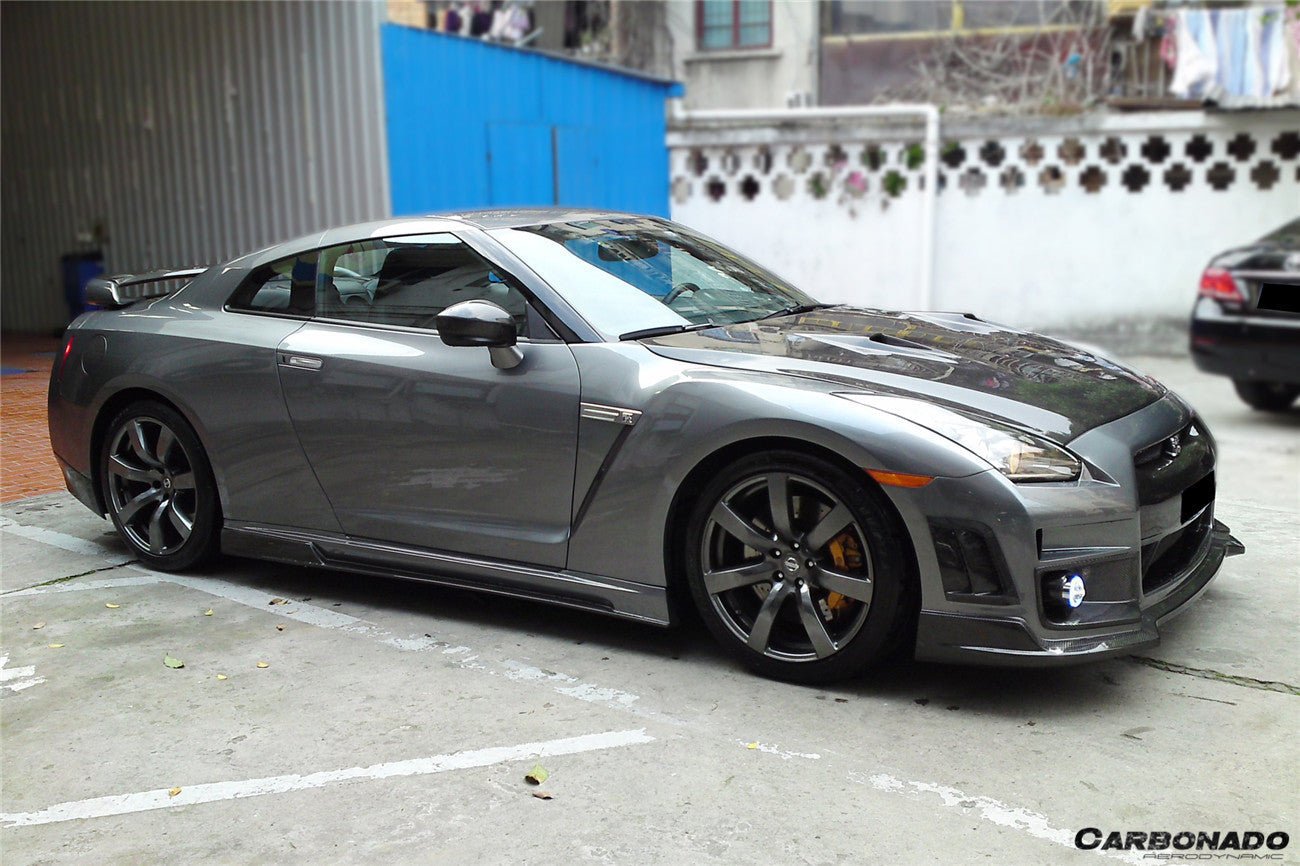 2008 - 2022 Nissan GTR R35 CBA/DBA/EBA BSE Style Side Skirts