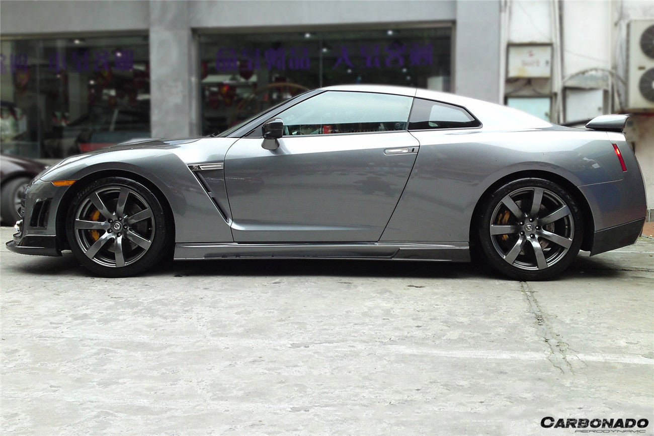 2008 - 2022 Nissan GTR R35 CBA/DBA/EBA BSE Style Side Skirts