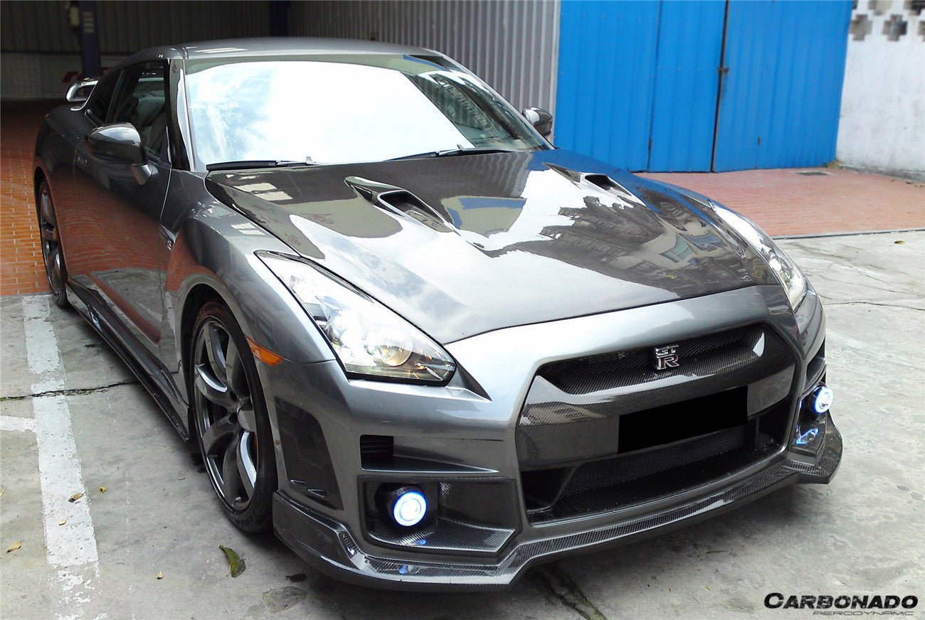 2008 - 2022 Nissan GTR R35 CBA/DBA/EBA BSE Style Side Skirts