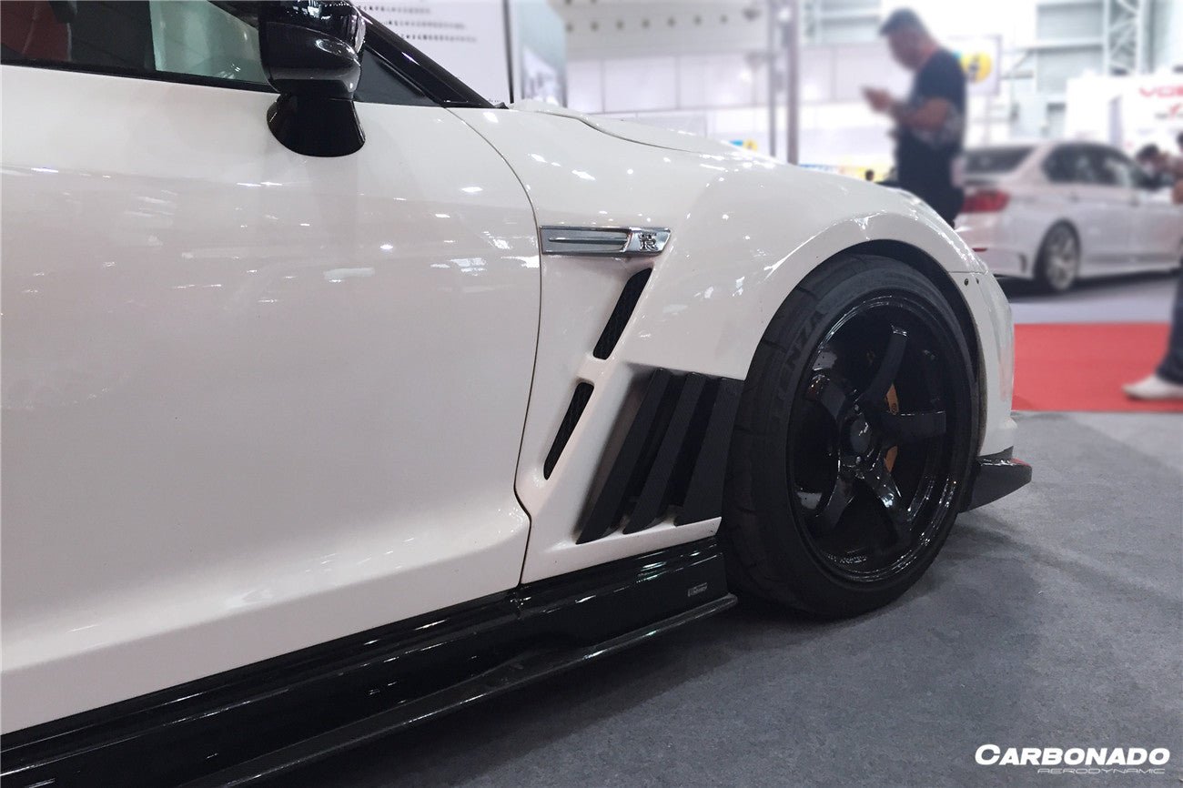 2008 - 2022 Nissan GTR R35 CBA & DBA & EBA VA Style Wide Front Fender