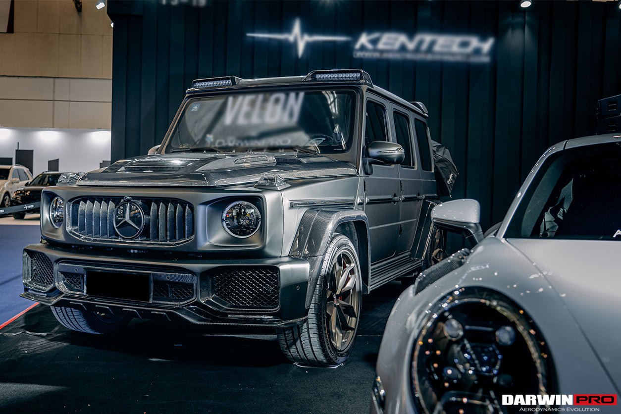 2019 - 2023 Mercedes Benz W464 G-Class G Wagon G500 & G550 & G63AMG IMP Performance Partial Carbon Fiber Hood
