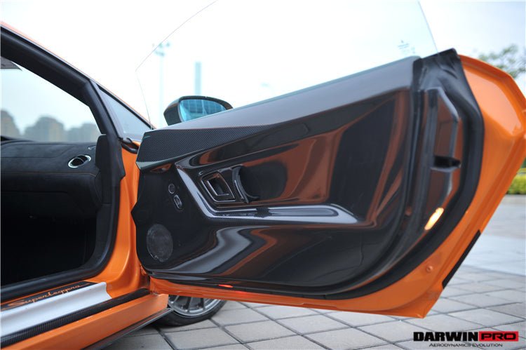 2004 - 2014 Lamborghini Gallardo Coupe Carbon Fiber Inner Door Panels