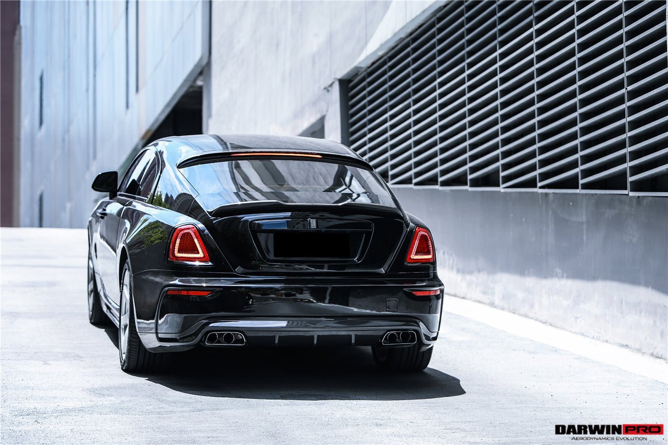 2016 - 2020 Rolls-Royce Wraith BKSS Style Partial Carbon Fiber Full Body Kit