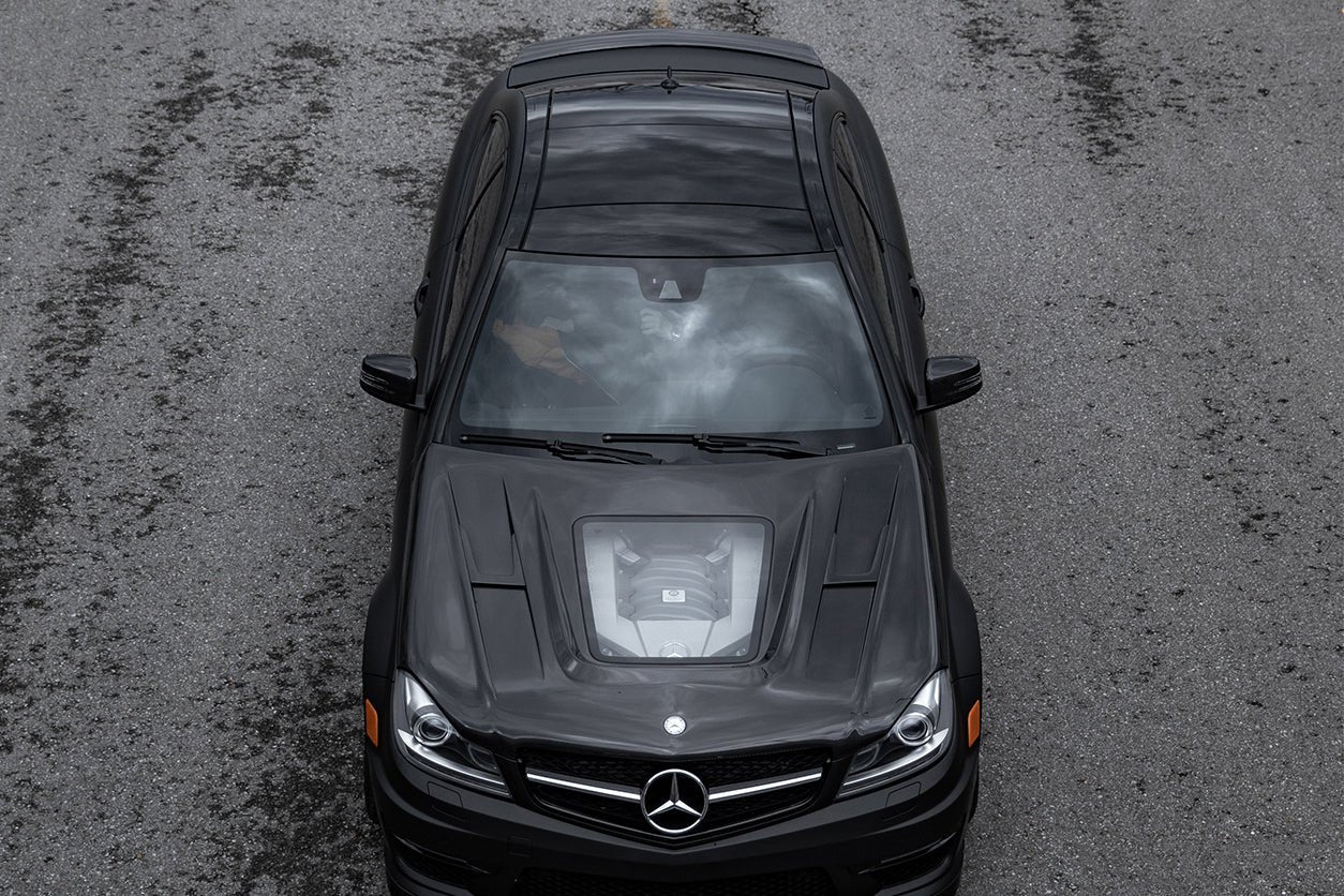 DarwinPro 2012-2014 Mercedes Benz W204 C63 AMG IMP Performance Hood - DarwinPRO Aerodynamics