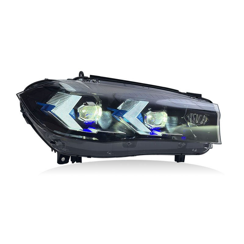 BMW F15 X5 X5M Snake Eyes Style LED Headlights 2014 - 2018