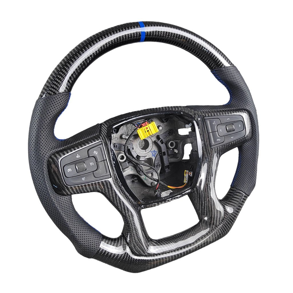 GMC Sierra Custom Carbon Fiber Steering Wheel 2014-2024