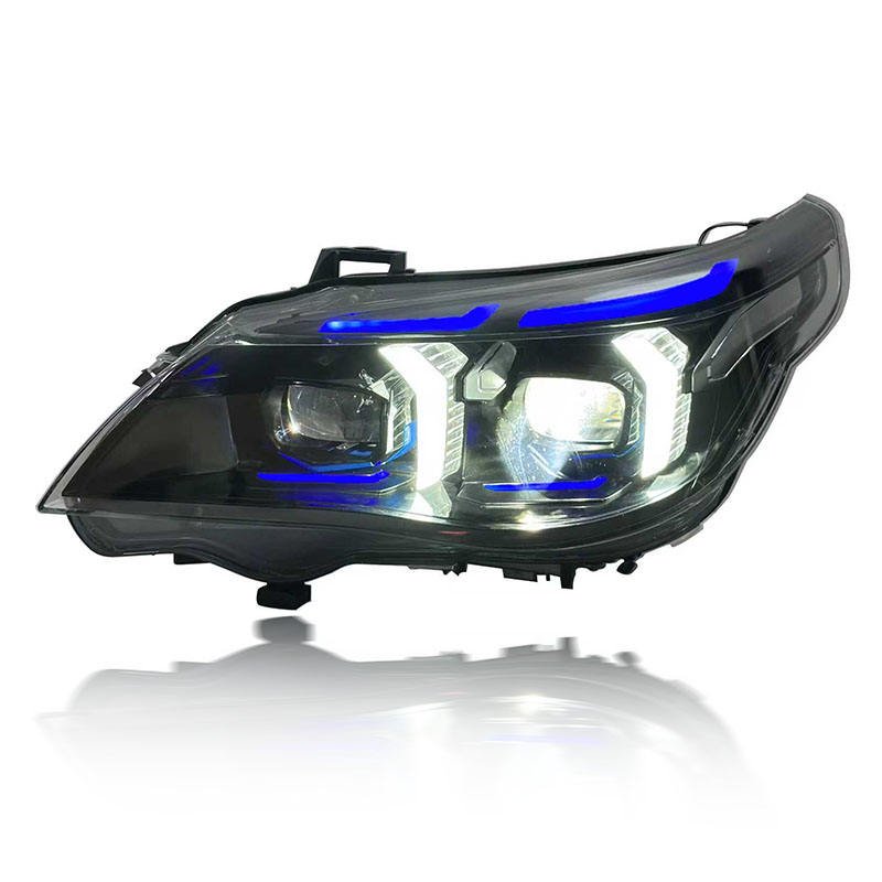 BMW E60 5 Series M5 Snake Eyes Style LED Headlights 2005 - 2010