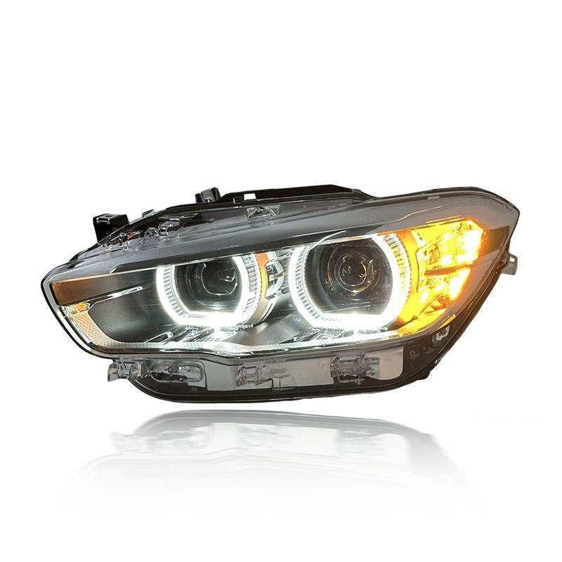 BMW 1 Series F20 DTM Style CSL Yellow/White LED Headlights 2015 - 2018
