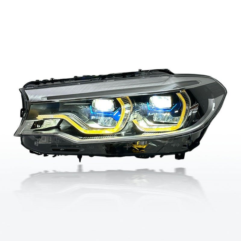 BMW F90 M5 G30 5 Series OEM Style Headlight CSL Yellow/White 2018 - 2020