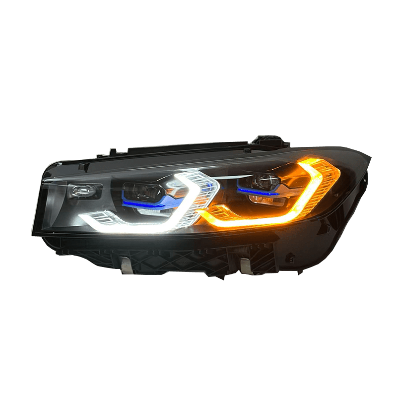 BMW LCI G20 G80 M3 Style CSL Yellow/White LED Headlights 2023 - 2025