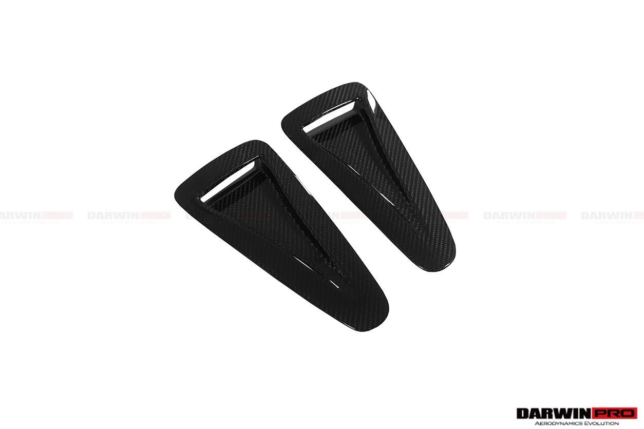 2008 - 2022 Nissan GTR R35 CBA & DBA & EBA Carbon Fiber Hood Scoop (2 PCS)