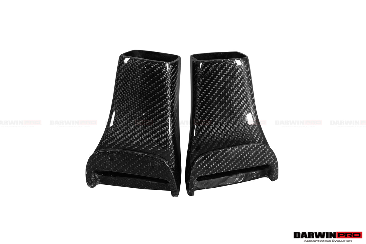 2008 - 2022 Nissan GTR R35 CBA & DBA & EBA Carbon Fiber Hood Scoop (4 PCS)