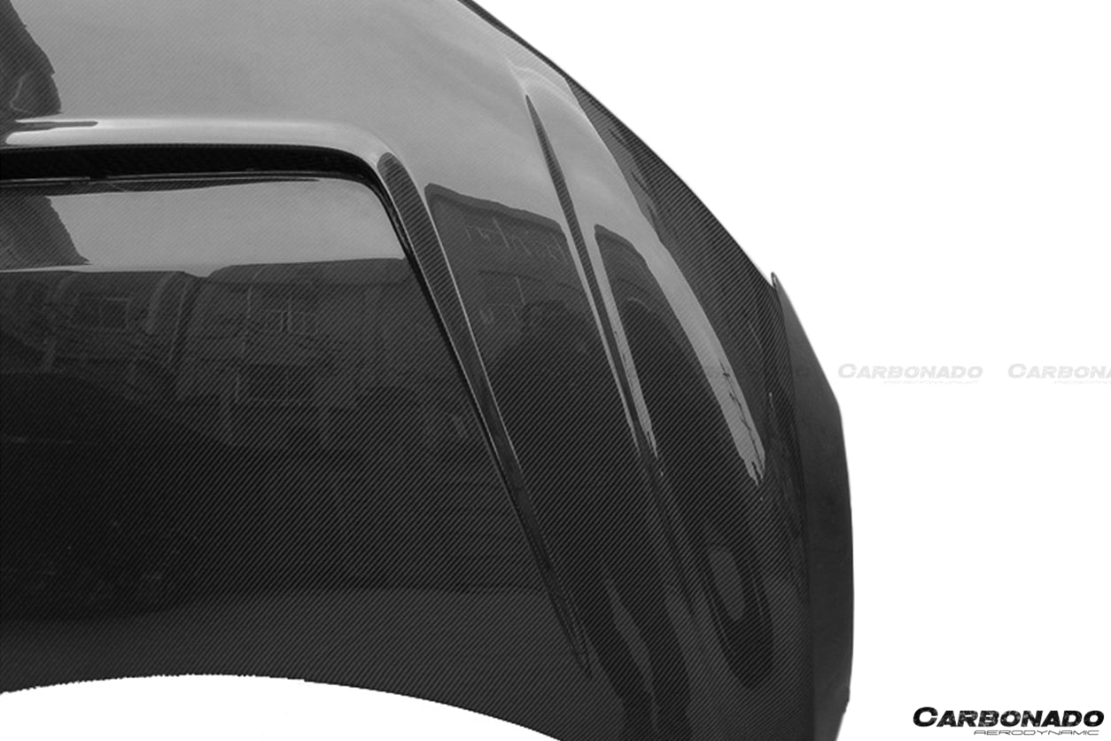 2006 - 2015 Audi R8 Coupe & Spyder P Style Carbon Fiber Hood