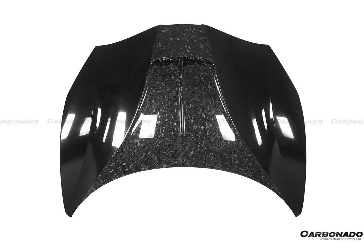 2015 - 2020 Ferrari 488 GTB & Spyder MSY Style Carbon Fiber Hood