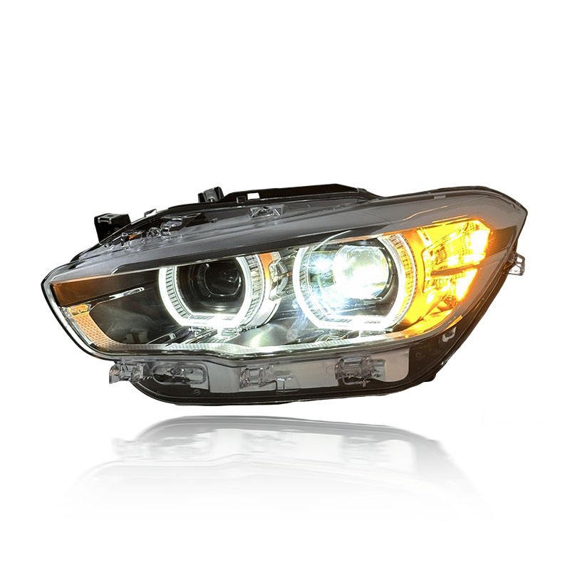 BMW 1 Series F20 DTM Style CSL Yellow/White LED Headlights 2015 - 2018