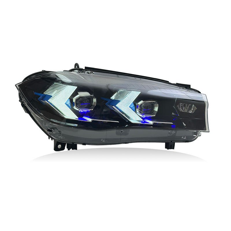 BMW F15 X5 X5M Snake Eyes Style LED Headlights 2014 - 2018