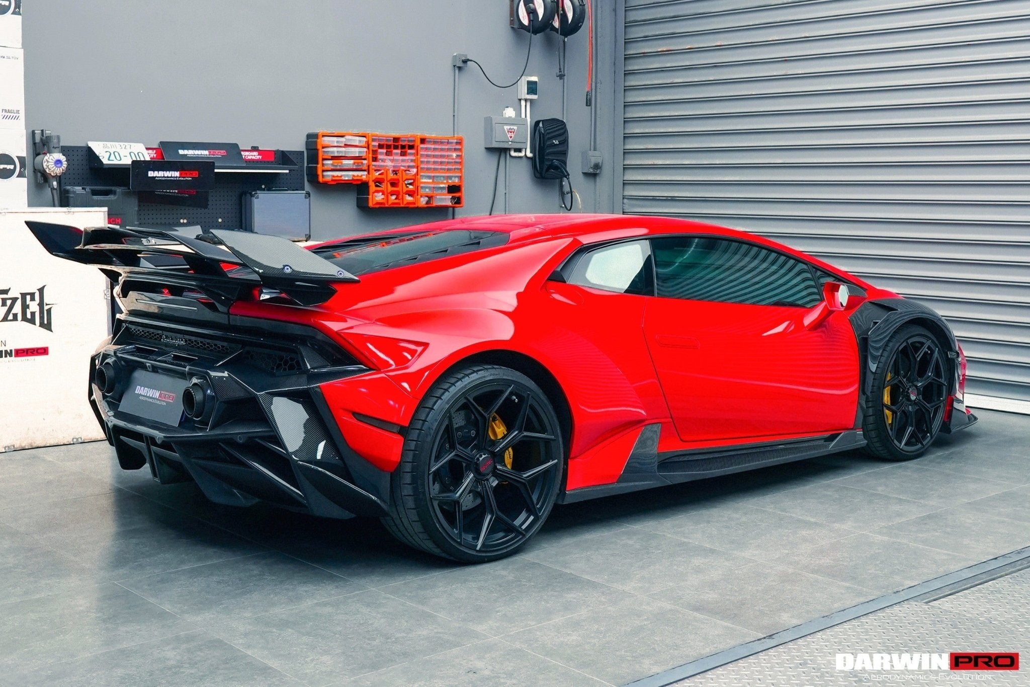 2015 - 2019 Lamborghini Huracan LP610 & LP580 Coupe Only BKSSII Style Full Wide Body Kit