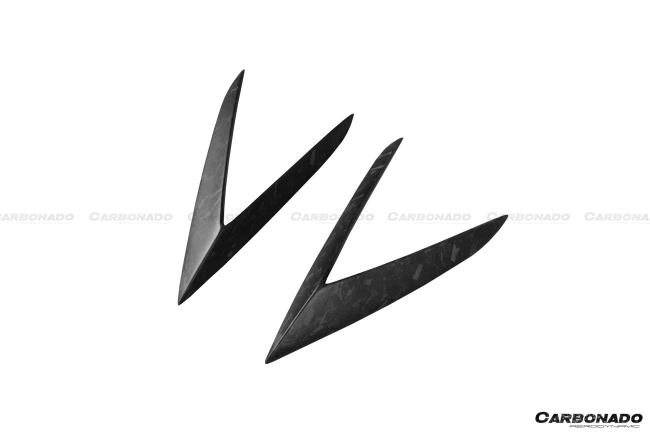 2015 - 2019 Lamborghini Huracan LP610&LP580 RZS Style Side Skirts Vent Canards