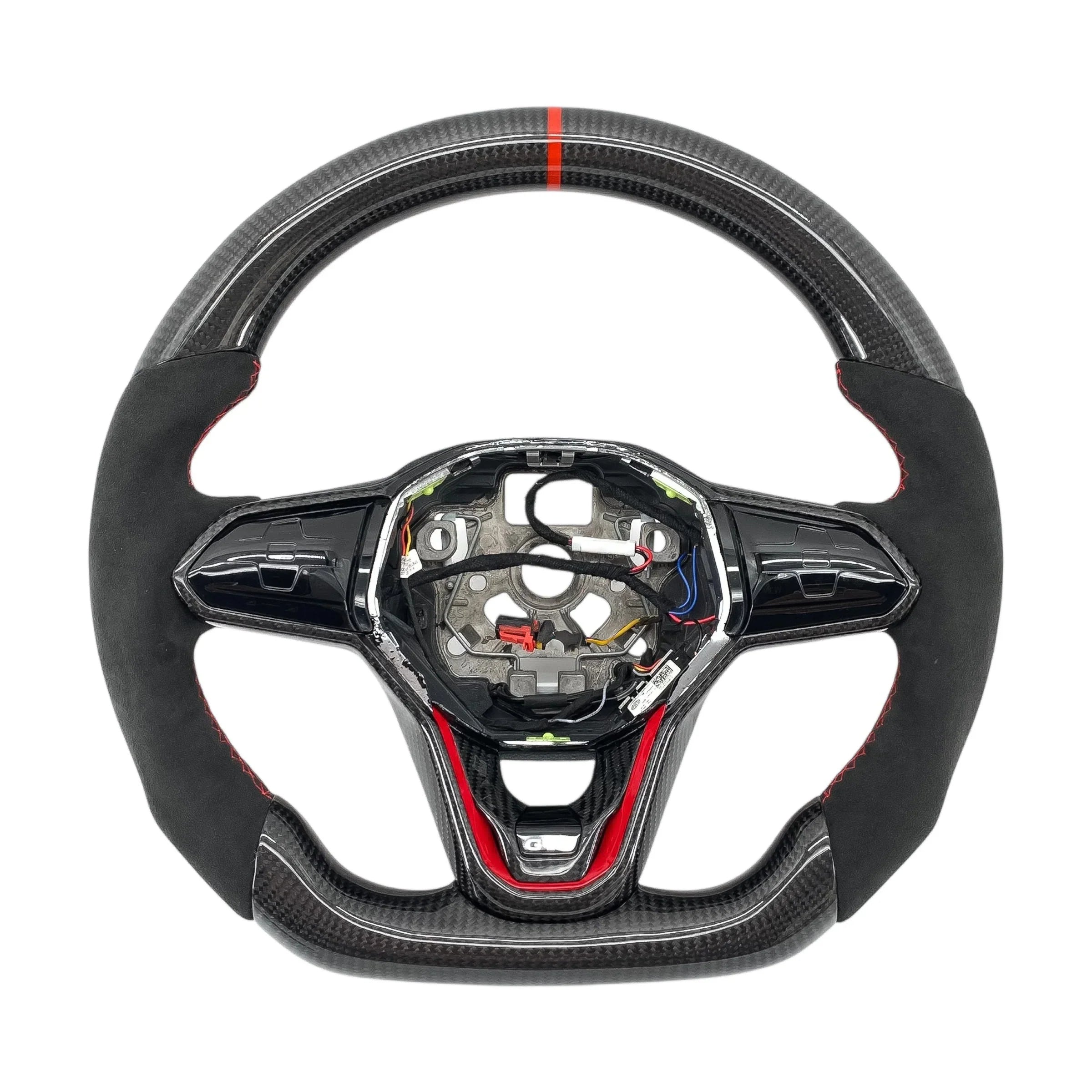 Volkswagen Golf GTI MK8 Custom Carbon Fiber Steering Wheel 2022-Up