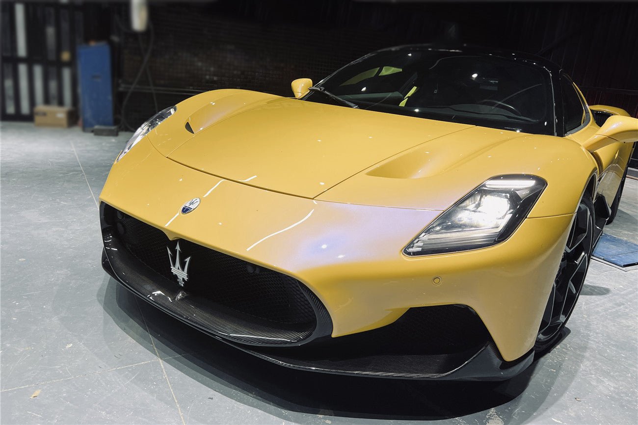2020-2025 Maserati MC20 OE Dry Carbon Fiber Front Lip