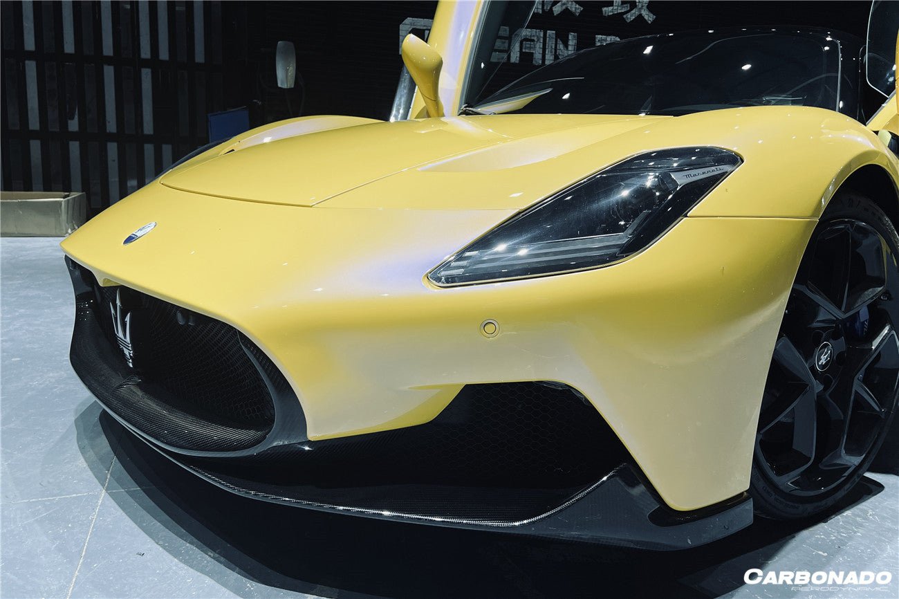 2020-2025 Maserati MC20 OE Dry Carbon Fiber Front Lip