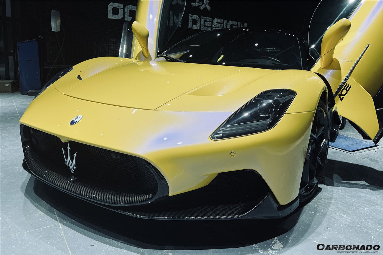 2020-2025 Maserati MC20 OE Dry Carbon Fiber Front Lip