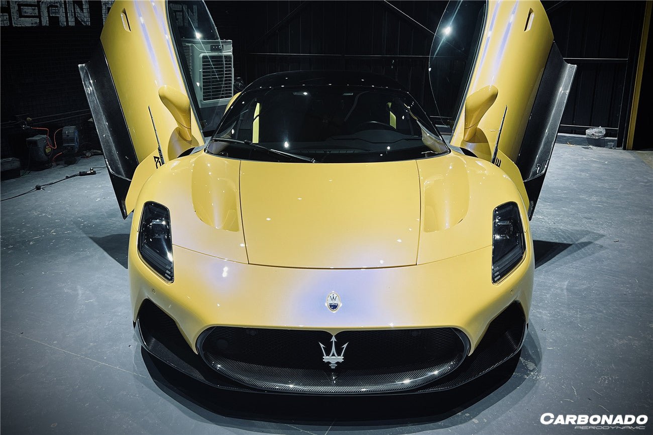 2020-2025 Maserati MC20 OE Dry Carbon Fiber Front Lip