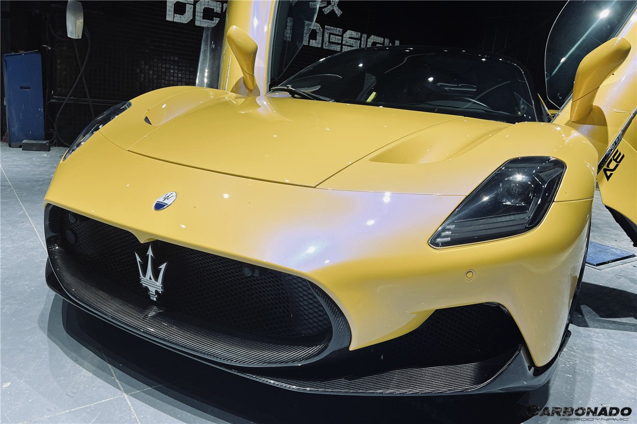 2020-2025 Maserati MC20 OE Dry Carbon Fiber Front Lip