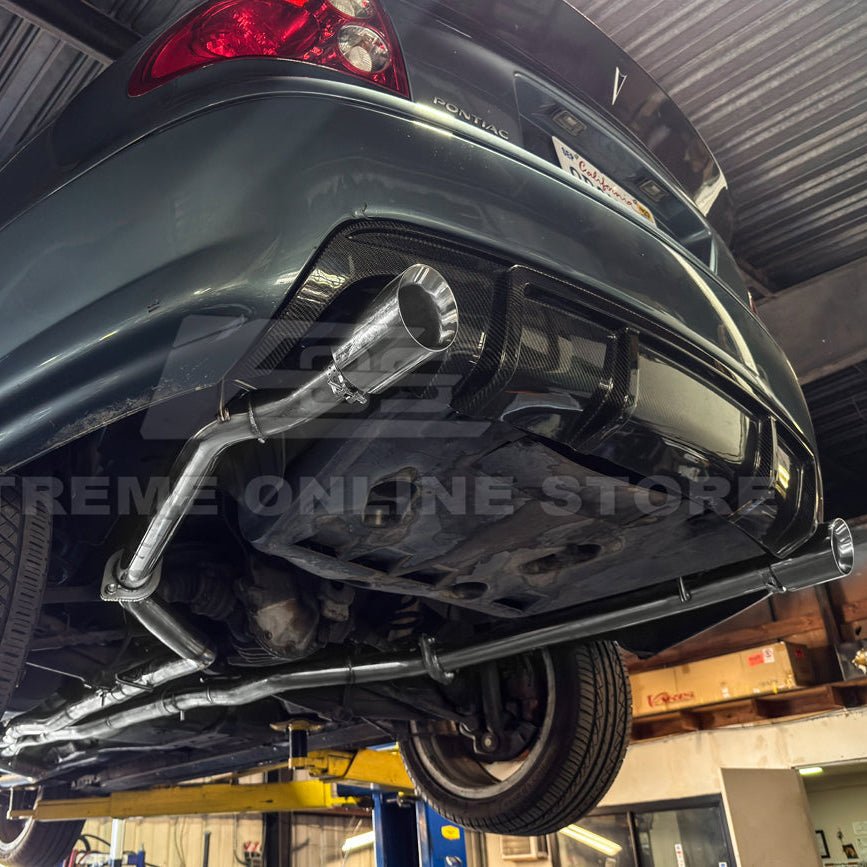 Pontiac GTO T-304 Stainless Steel Straight-Through Cat-Back Exhaust System 4 Inch Tips 2005-2006