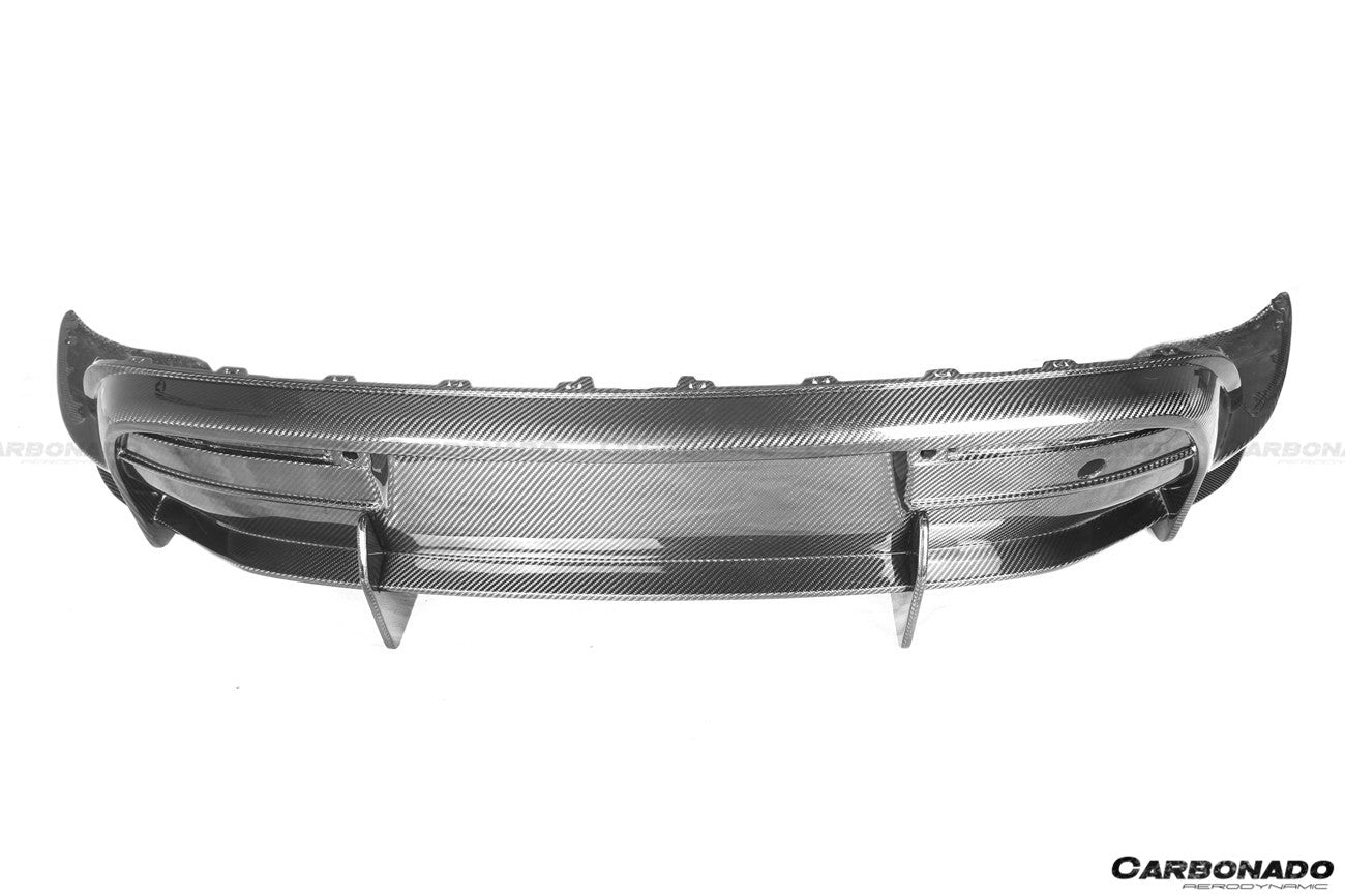 2019 - 2024 Porsche Taycan & 4 & 4S & GTS & TURBO OD Style Rear Diffuser