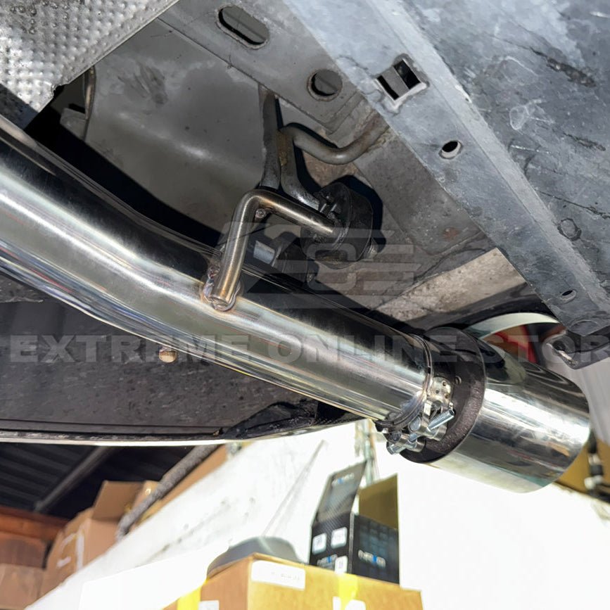 Pontiac GTO T-304 Stainless Steel Straight-Through Cat-Back Exhaust System 4 Inch Tips 2005-2006