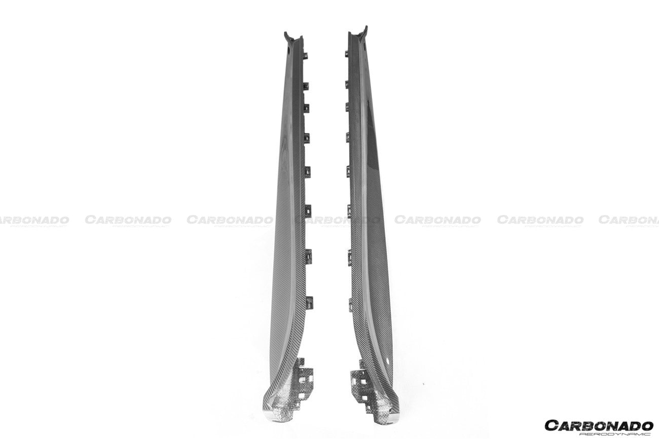 2019 - 2024 Porsche Taycan & 4 & 4S & GTS & TURBO OD Style Side Skirts