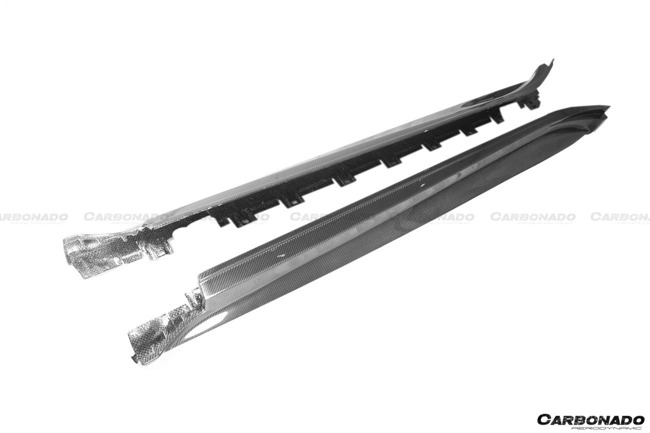 2019 - 2024 Porsche Taycan & 4 & 4S & GTS & TURBO OD Style Side Skirts