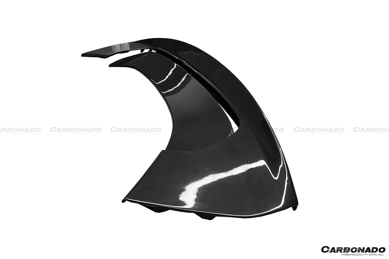 2020 - 2025 Ferrari SF90 Stradale Assetto Fiorano Style Autoclave Carbon Fiber Trunk Spoiler