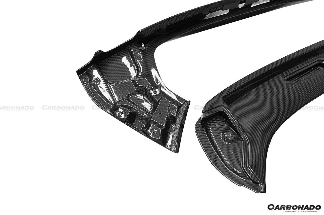 2020 - 2025 Ferrari SF90 Stradale Assetto Fiorano Style Autoclave Carbon Fiber Trunk Spoiler