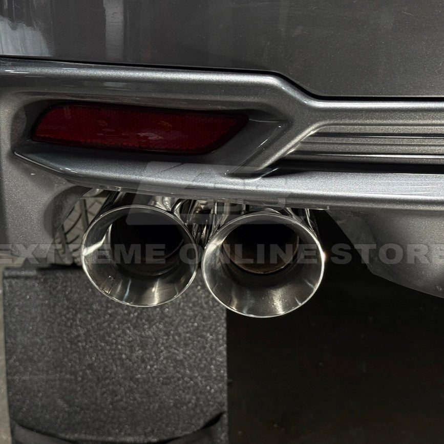 Toyota Camry XV80 Muffler Delete Anodized Silver Burnt Tip Axle Back Exhaust 2025-Present
