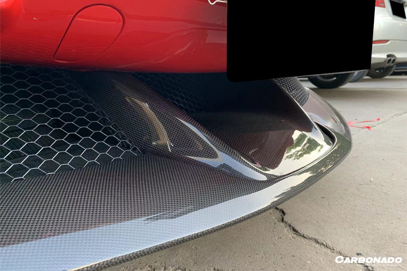 Ferrari SF90 Stradale OE Style Autoclave Carbon Fiber Front Lip (2020+)