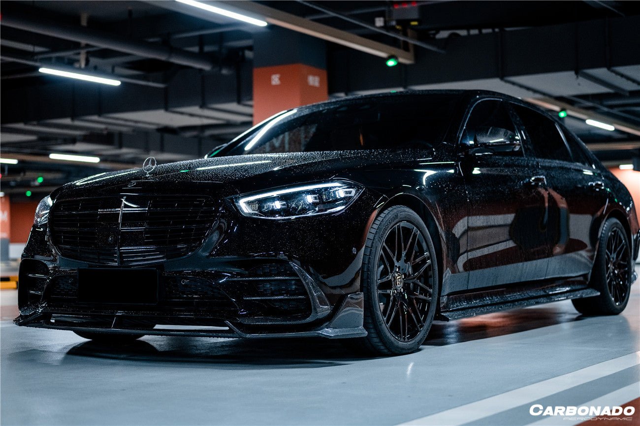 2021 - 2025 Mercedes Benz S Class W223 4Matic Sedan MSY Style Front Lip